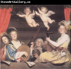 Gerrit van Honthorst The Concert (mk05)